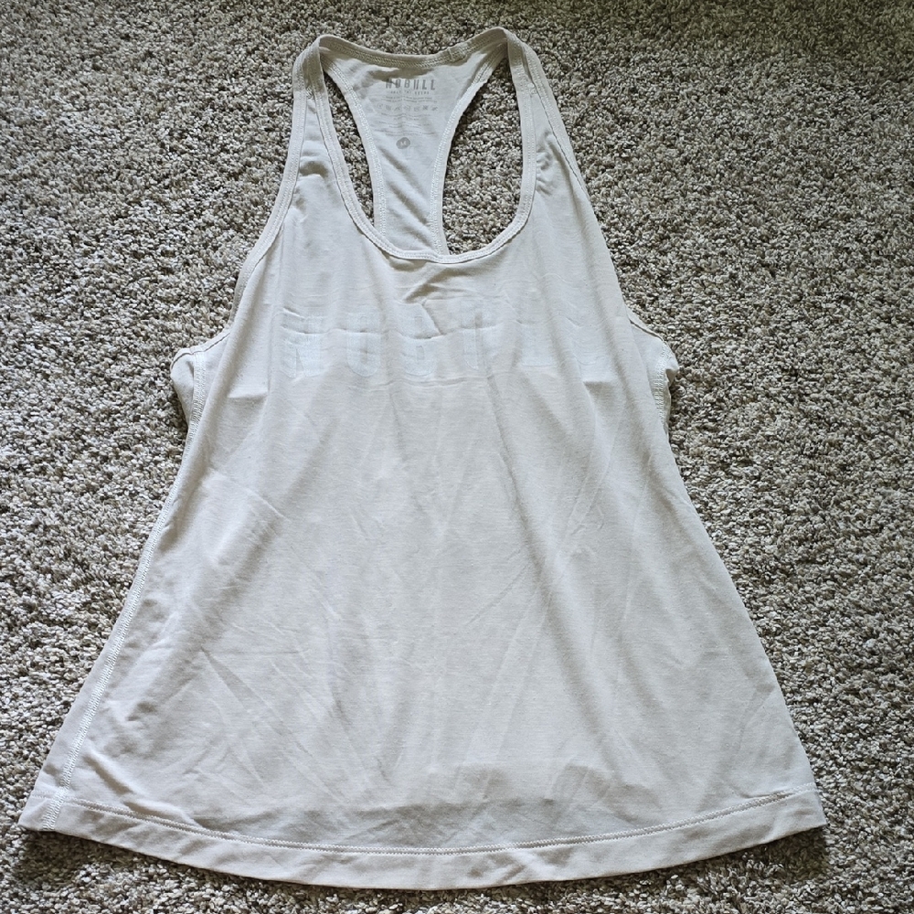 Women's NOBULL Cream Tank Top